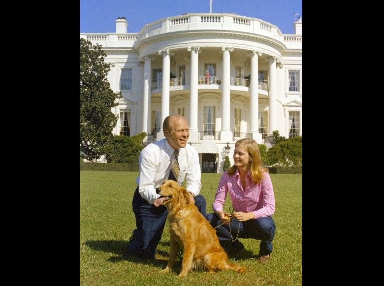 Las mascotas de los presidentes de Estados Unidos - gerald-ford