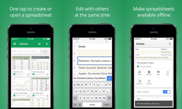 Las apps que consumen más batería, datos y memoria - google-sheets