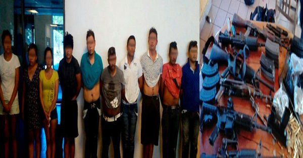 Detienen a 10 miembros de Guardia Guerrerense en Zihuatanejo