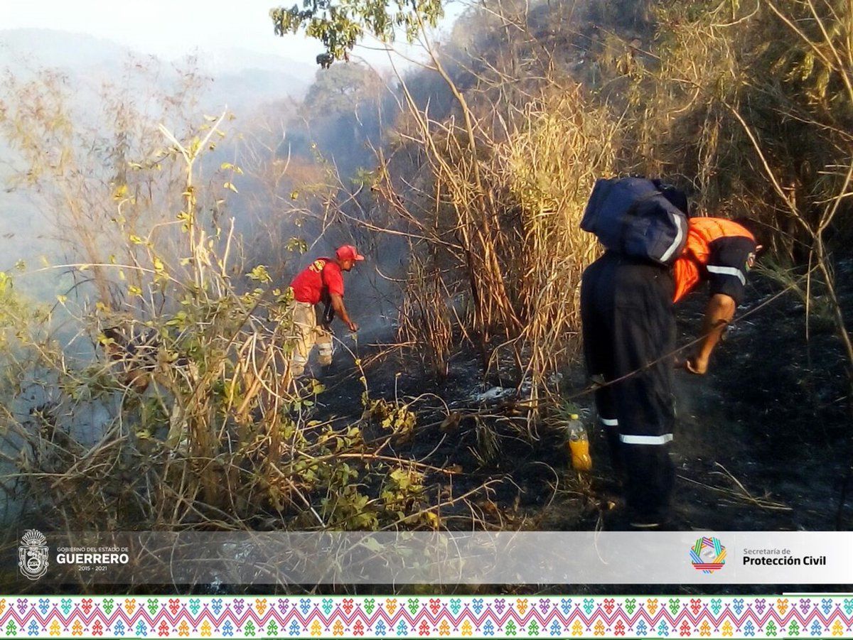 Se incendia Parque Nacional El Veladero en Acapulco - incendio-acapulo-7