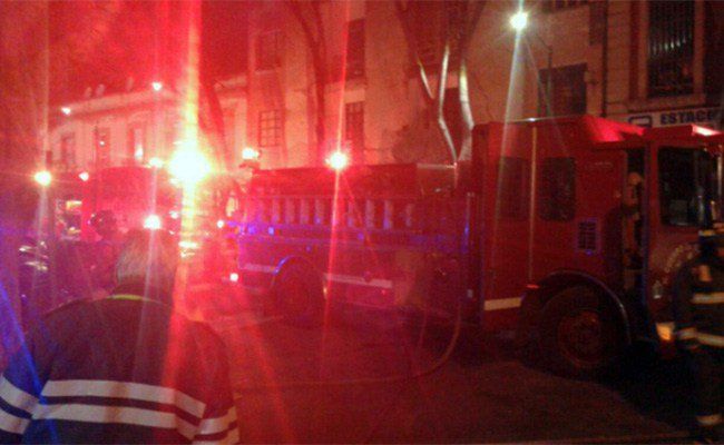 Se incendia mercado en la colonia Juárez