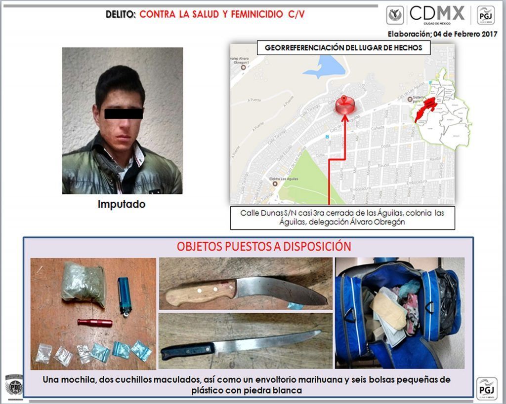 Sujeto mata a su madrastra en Álvaro Obregón - joven-mata-a-su-madrastra-2-1024x819