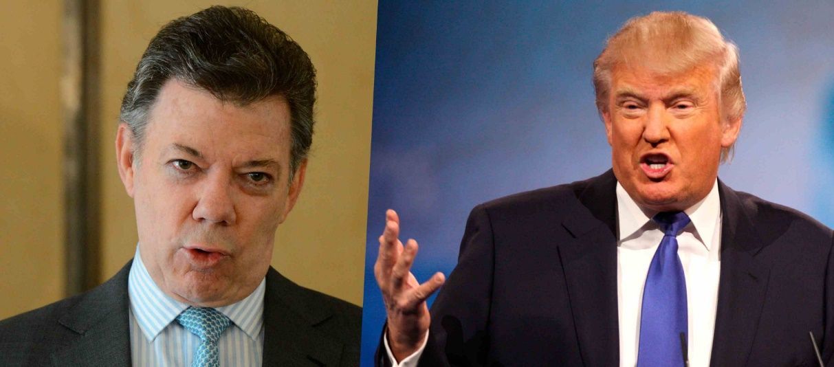 Trump apoyará a Colombia en proceso de paz