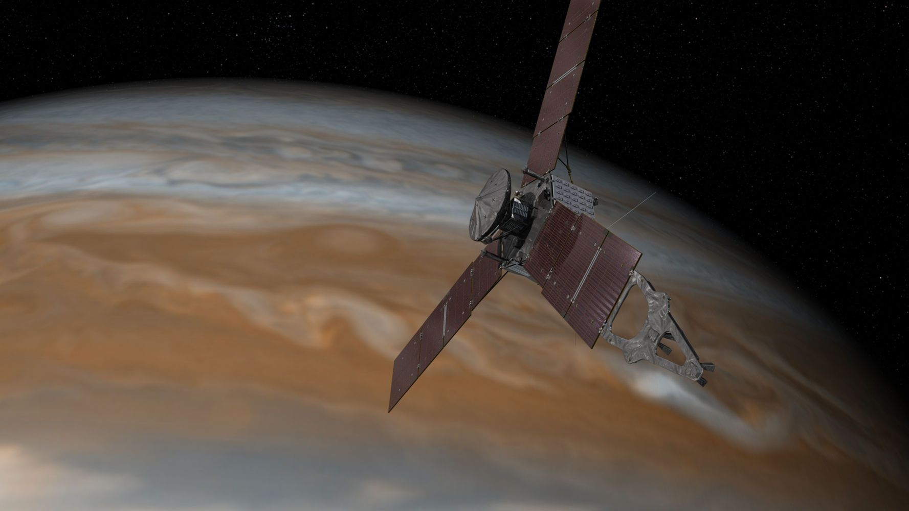 Juno hará nuevo sobrevuelo a Júpiter