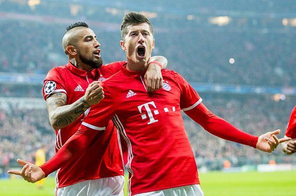 Bayern Munich humilla al Arsenal - lewandowski