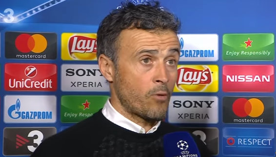 Video: el enojo de Luis Enrique tras la goleada del PSG