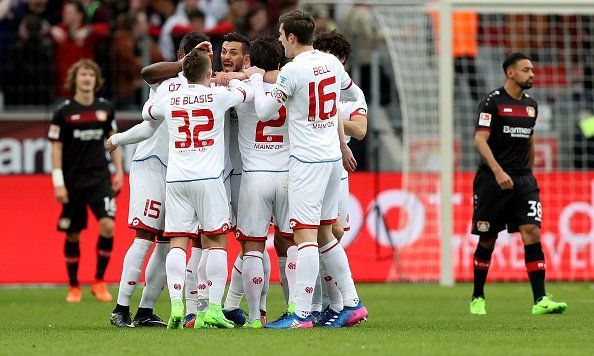 Bayer Leverkusen pierde de local ante el Mainz 05 - mainz