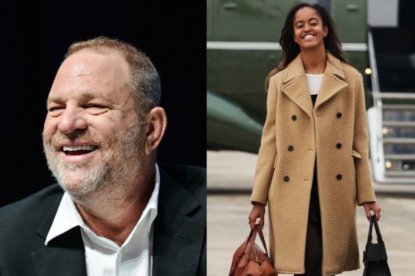 El nuevo empleo de Malia Obama - malia-y-weinstein