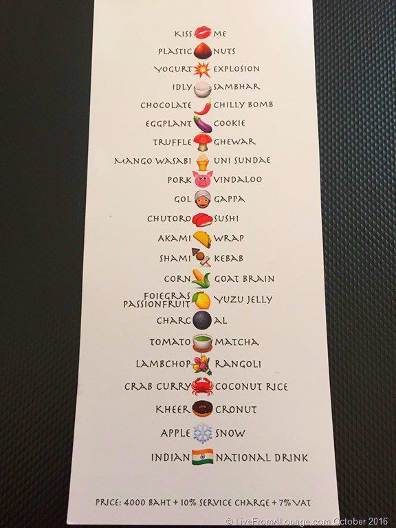 Emojis conforman el menú del mejor restaurante de Asia - menu-gaggan-2