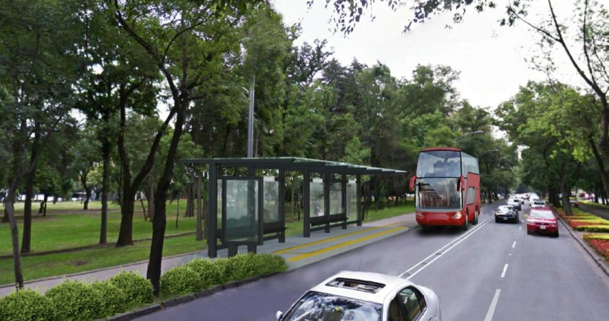 Concluye primera fase de construcción de Línea 7 del Metrobús