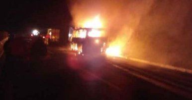 Choque en autopista México-Puebla deja al menos 30 lesionados