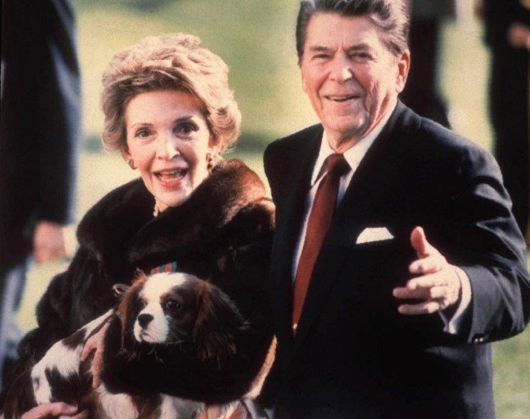 Las mascotas de los presidentes de Estados Unidos - nancy-reagan