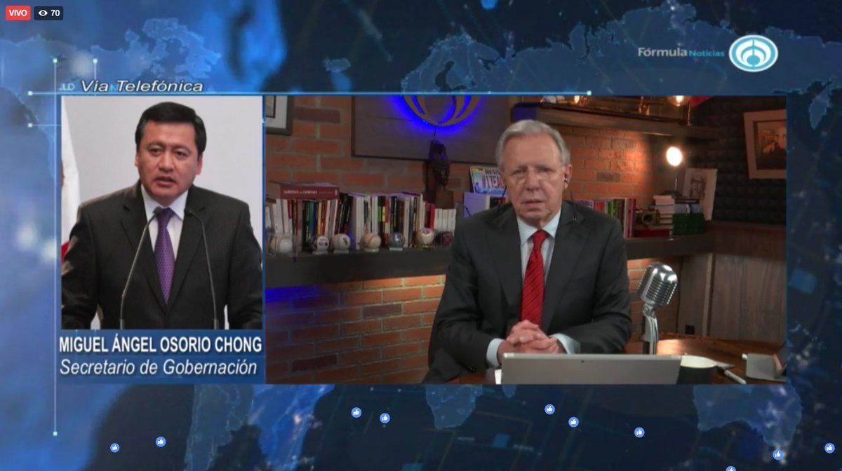 México dejó posición firme ante medidas migratorias: Osorio Chong