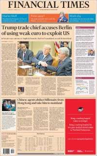 EPN y Trump en primeras planas de México y el mundo - portadas-1-febrero-financial