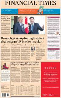 EPN y reunión Trump-Trudeau en primeras planas del martes - portadas-14-feb-financial