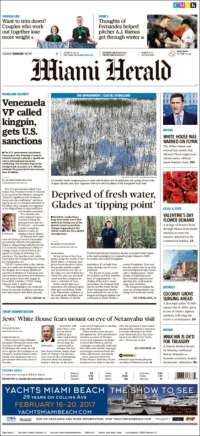 EPN y reunión Trump-Trudeau en primeras planas del martes - portadas-14-feb-miami