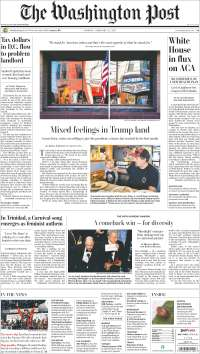 Los Óscar y Trump en primeras planas de México y el mundo - portadas-27-feb-twp