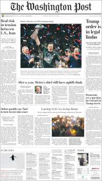 Constitución y Super Bowl en las primeras planas del lunes - portadas-6-feb-twp