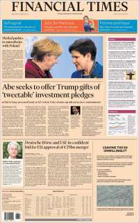 EPN y veto migratorio en primeras planas de México y el mundo - portadas-8-feb-financial