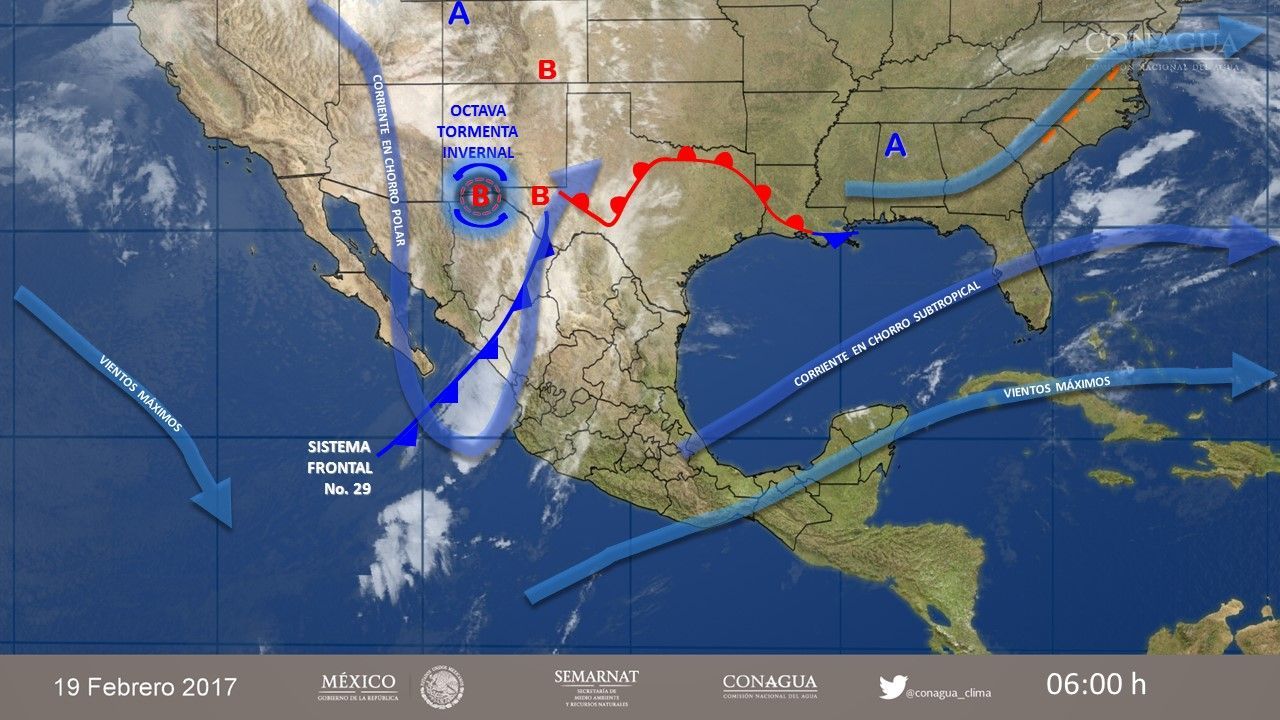 Predominará el ambiente frío en la mayor parte del país - pronsotico-1902-2