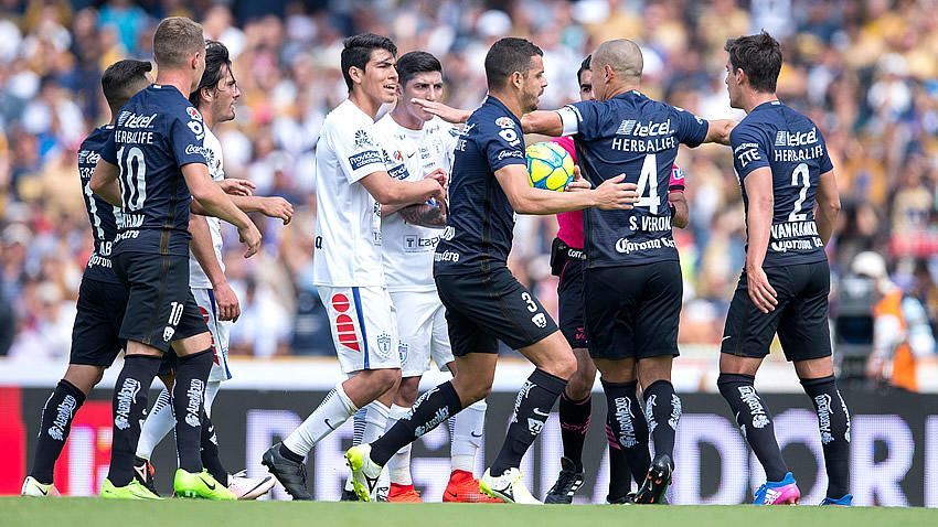 Tuzos frenan ascenso de Pumas - pumas-tuzos-mediotiempo