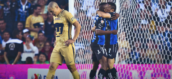 Gallos Blancos vence a Pumas 4-3