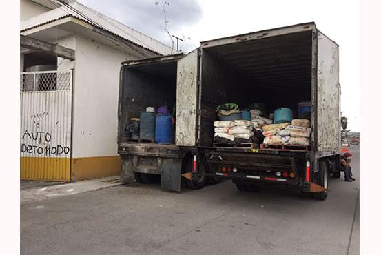 Inhabilitan más de 3 toneladas de químicos para fabricar drogas en Michoacán - quimicos-pgr-2