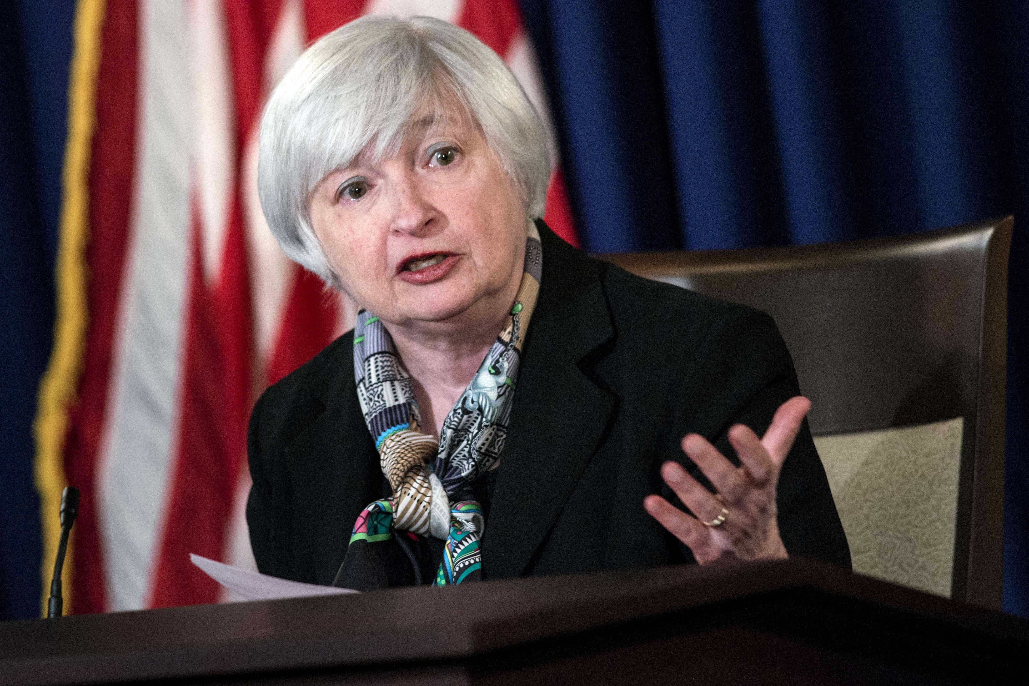 Reserva Federal de EE.UU. sugiere alza en su tasa de fondos - reserva-federal-Janet-Yellen