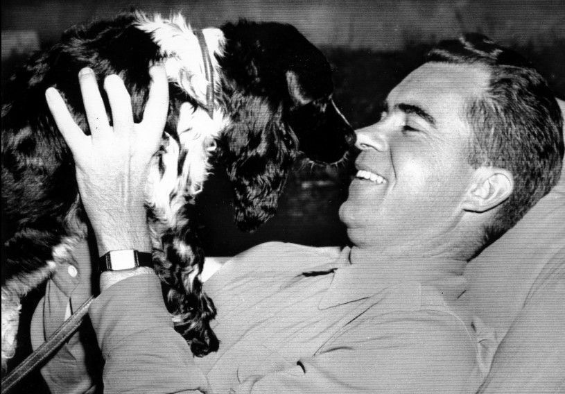 Las mascotas de los presidentes de Estados Unidos - richard-nixon