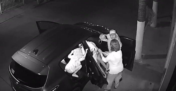 Video: robo de camioneta en Guanajuato