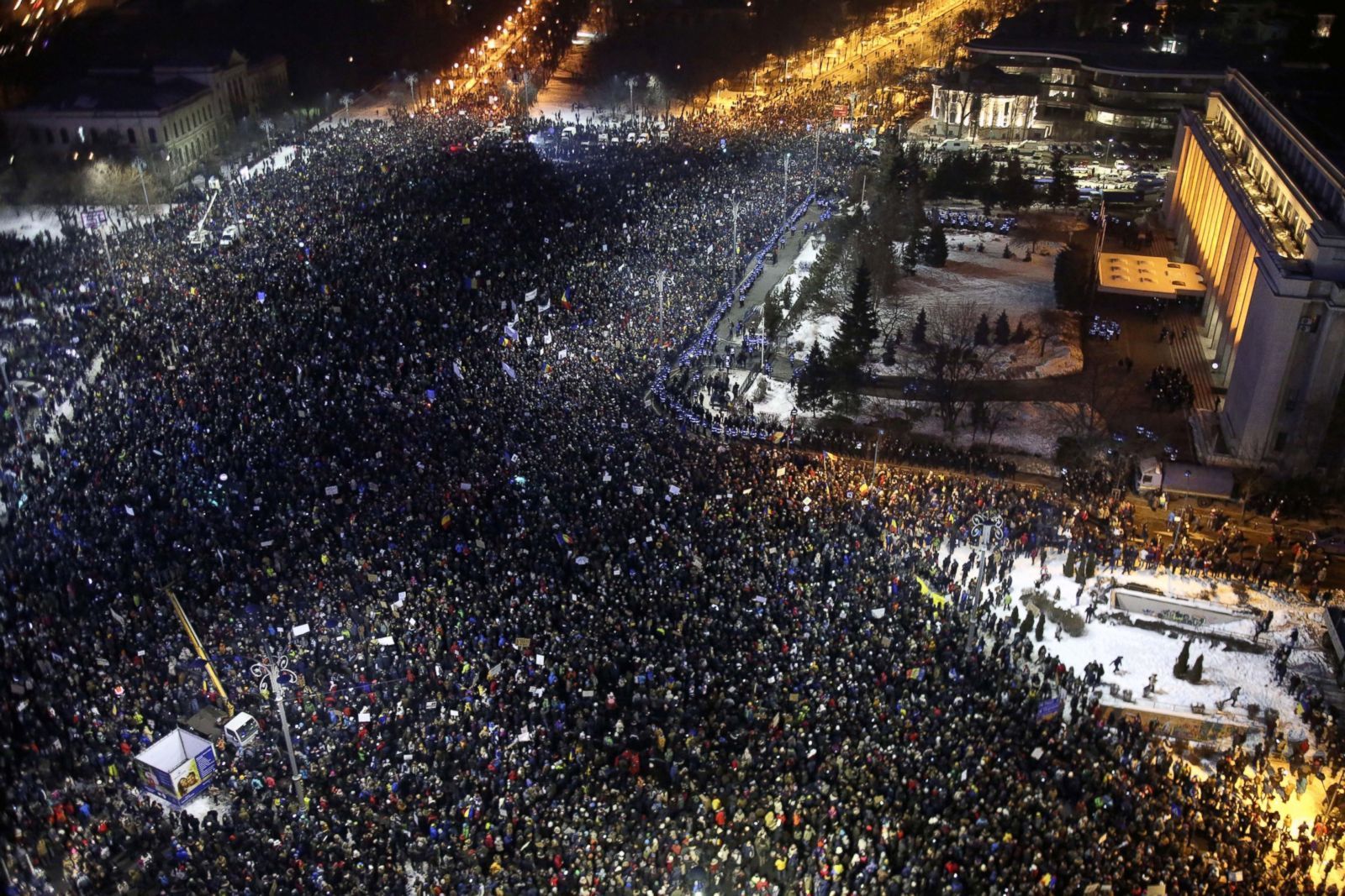 Protestas en Rumania por despenalización de la corrupción