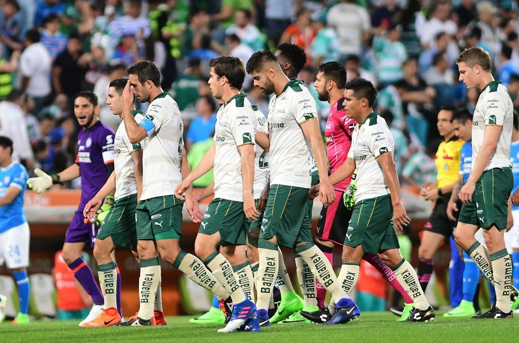 Cruz Azul suma cinco partidos sin ganar - santos-cruz-azul-1024x677