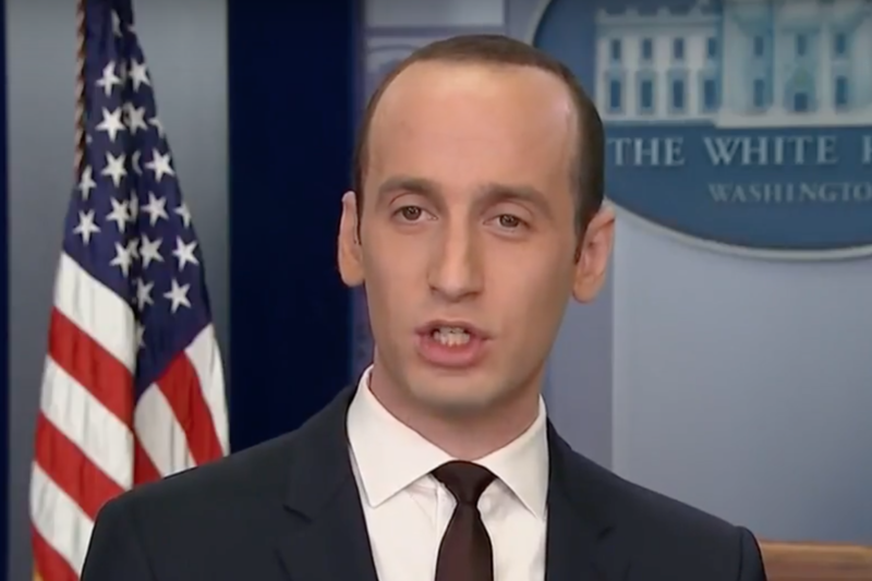 "La autoridad de Trump no debe ser cuestionada": asesor de la Casa Blanca - stephen-miller