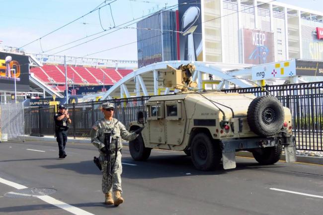 Seguridad previo al Super Bowl 2017