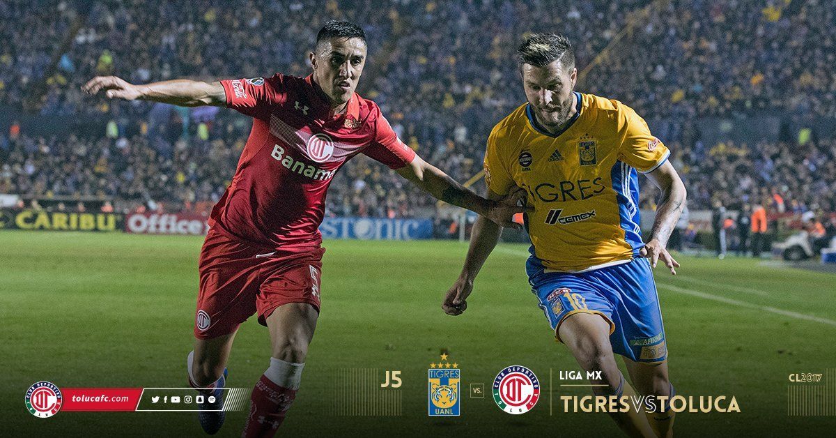 Toluca vence 1-0 a Tigres en partido flojo - toluca