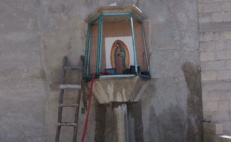 Descubren toma clandestina en altar a la Virgen de Guadalupe - toma-clandestina-virgen