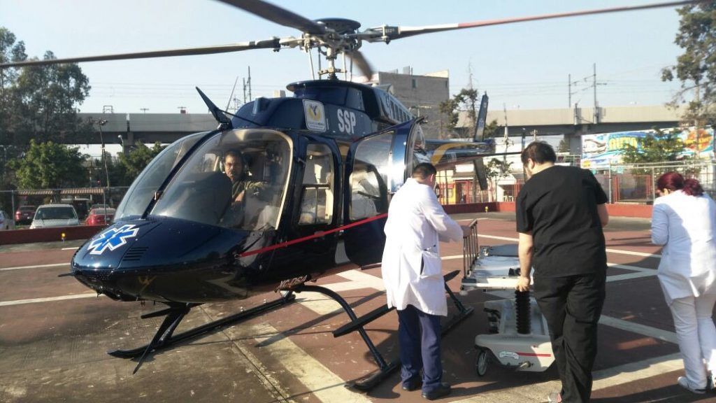 Trasladan en helicóptero a hombre que sufrió infarto - traslado-condor-1-1024x576