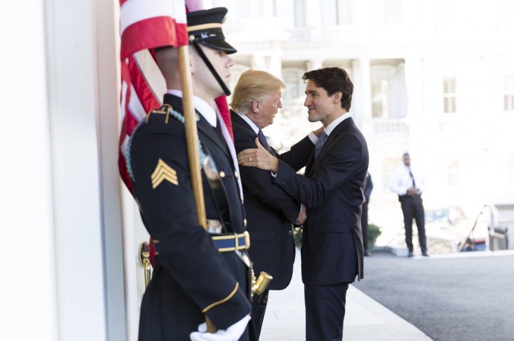 Trudeau visita a Trump en la Casa Blanca - trump-Trudeau-1-1024x680