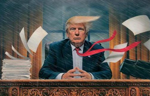 TIME critica a Trump y a la “tempestad que vive la Casa Blanca”