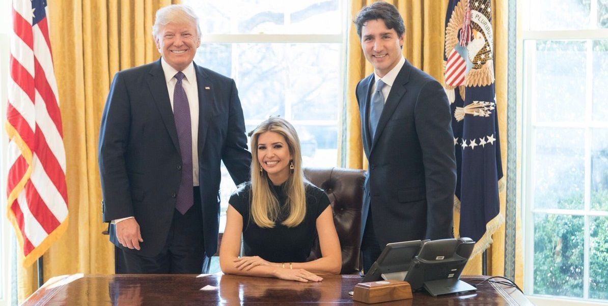 Foto de Ivanka Trump en Oficina Oval provoca reacciones en redes Foto de Ivanka Trump en Oficina Oval provoca reacciones en redes