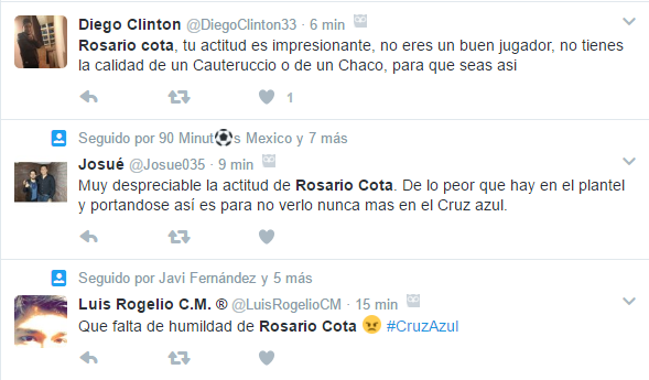 Video: critican a jugador de Cruz Azul por actitud en firma de autógrafos - tuit-cota-5