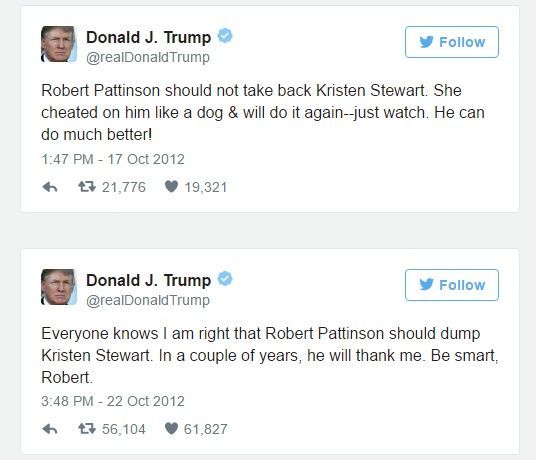 Kristen Stewart habla de Donald Trump en Saturday Night Live - tuits