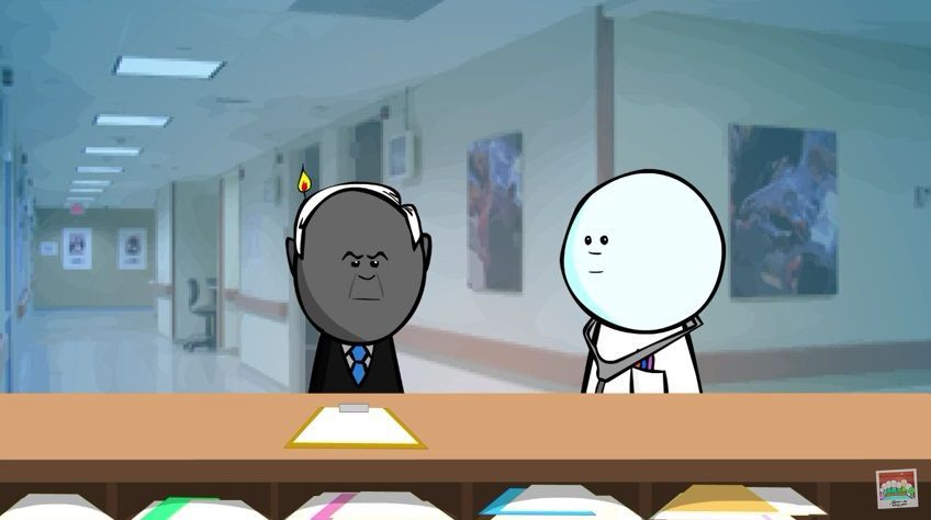 Unidad de Quemados. Benjamin Netanyahu