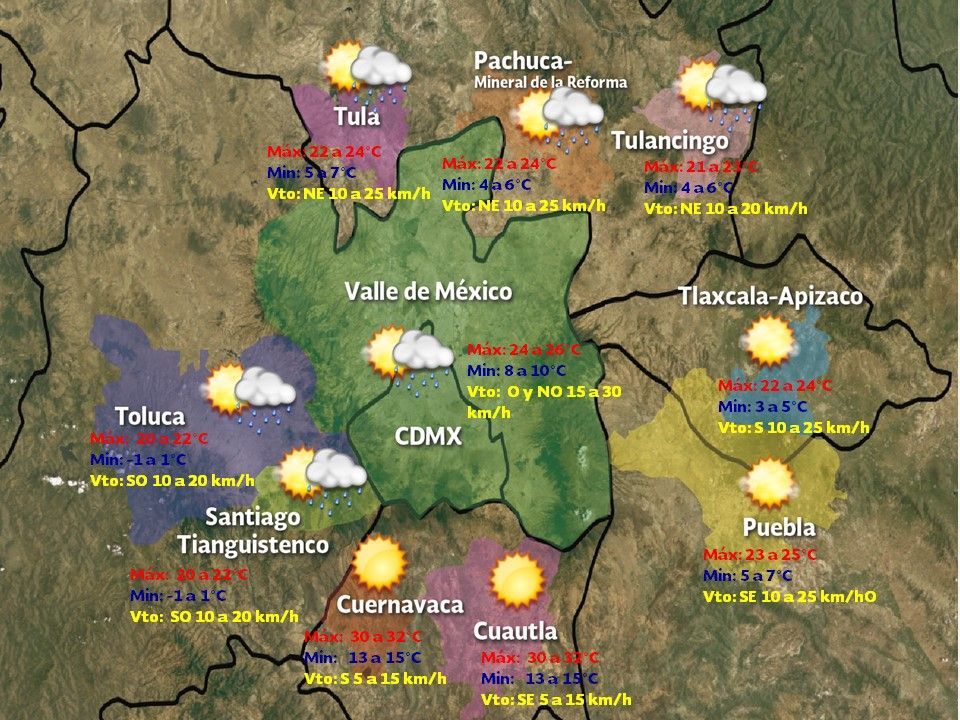 Posible caída de nieve o aguanieve en el norte del país - vdm-1402
