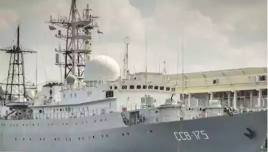 Barco espía ruso patrulló a 48 kilómetros de las costas de EE.UU. - viktor-leonov