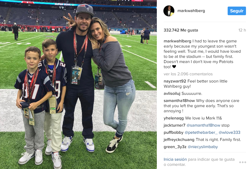 Mark Wahlberg explica por qué abandonó el Super Bowl 51 - wahlberg-2