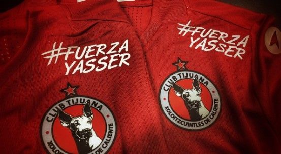 Playera de Xolos tendrá mensaje de apoyo a Yasser Corona