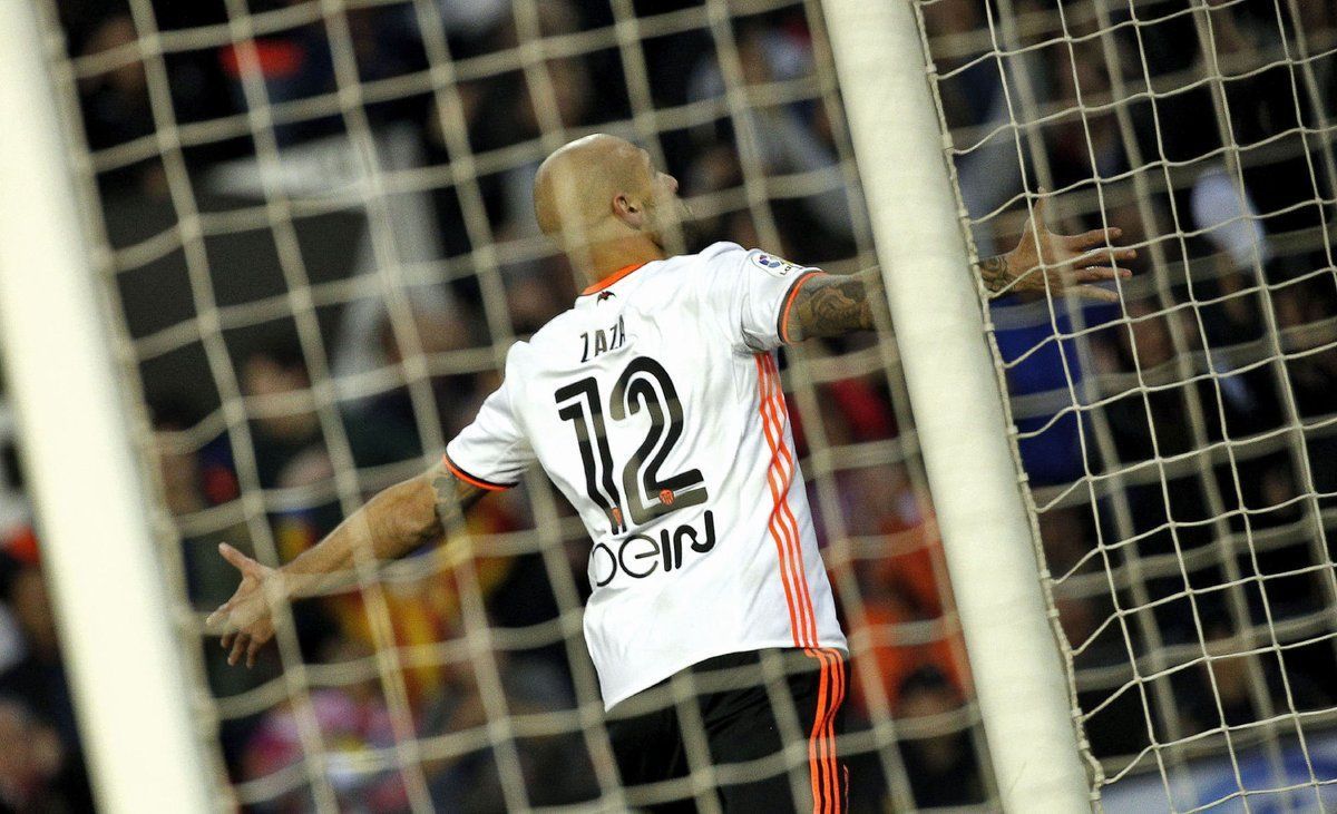 Valencia derrota al Real Madrid en juego pendiente de La Liga - zaza