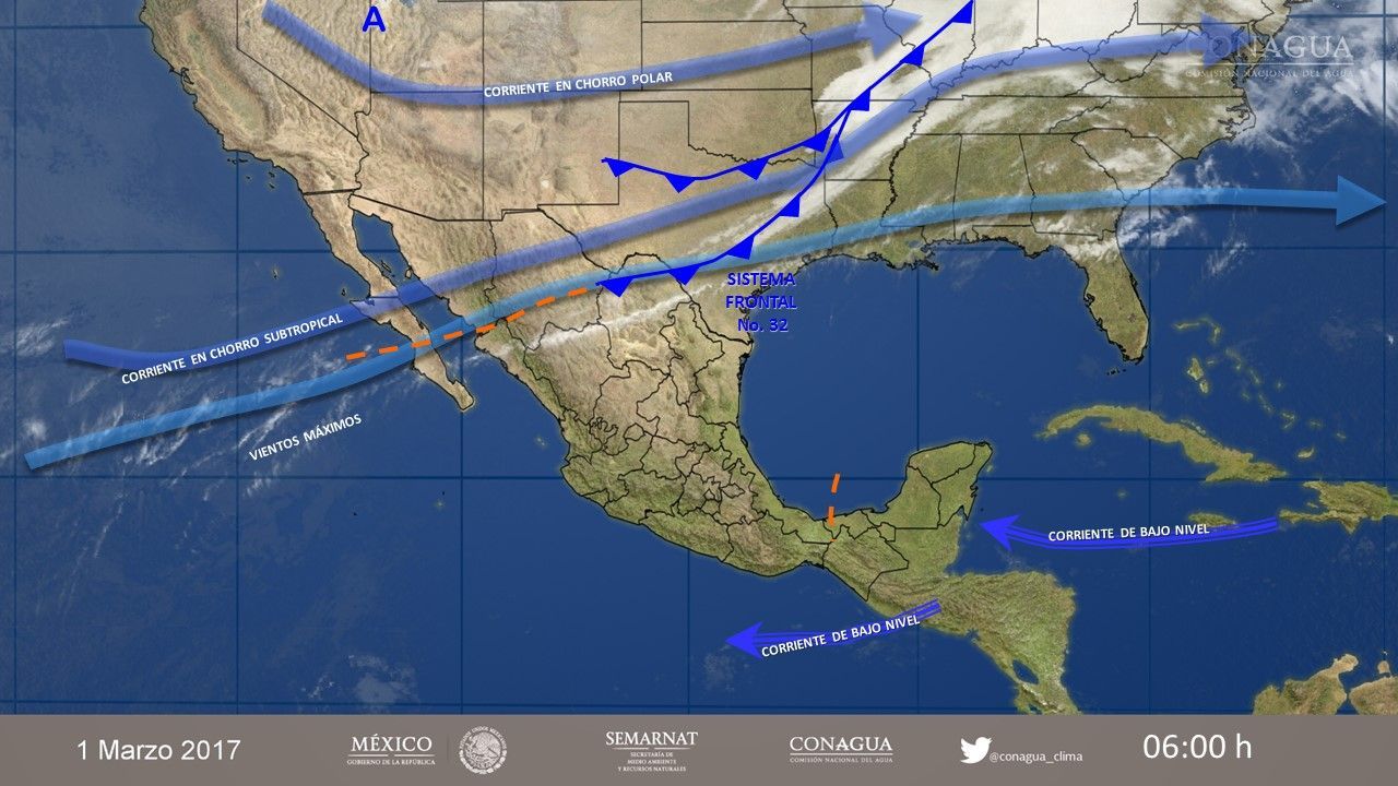 Tormentas fuertes afectarán a Puebla, Veracruz y Oaxaca - 0103-1