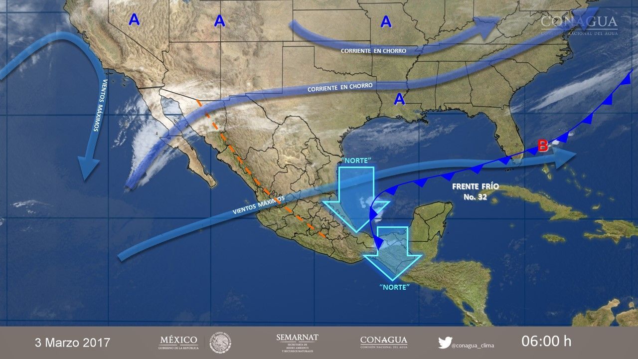 Tormentas fuertes afectarán Veracruz y Tamaulipas - 0303